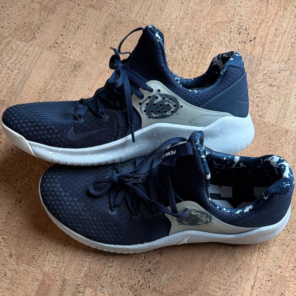 Nike Men's Penn State Sneakers! Size 10, like new!💙🤍💙 - Picture 2 of 7